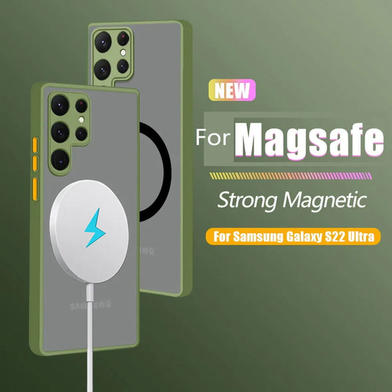 Classic Magsafe Matte Samsung Galaxy Cases