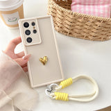 Love Wrist Strap Case Samsung Cases