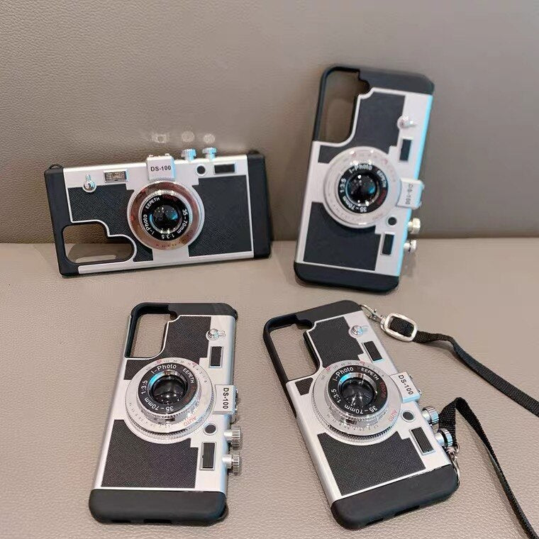 3D Retro Camera Samsung Galaxy Case - HoHo Cases