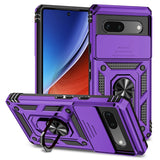 Shockproof Hybrid Dual Google Pixel Case - HoHo Cases Google Pixel 8 Pro / Purple