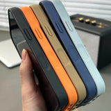 Luxury Matte Soft Frame For iPhone
