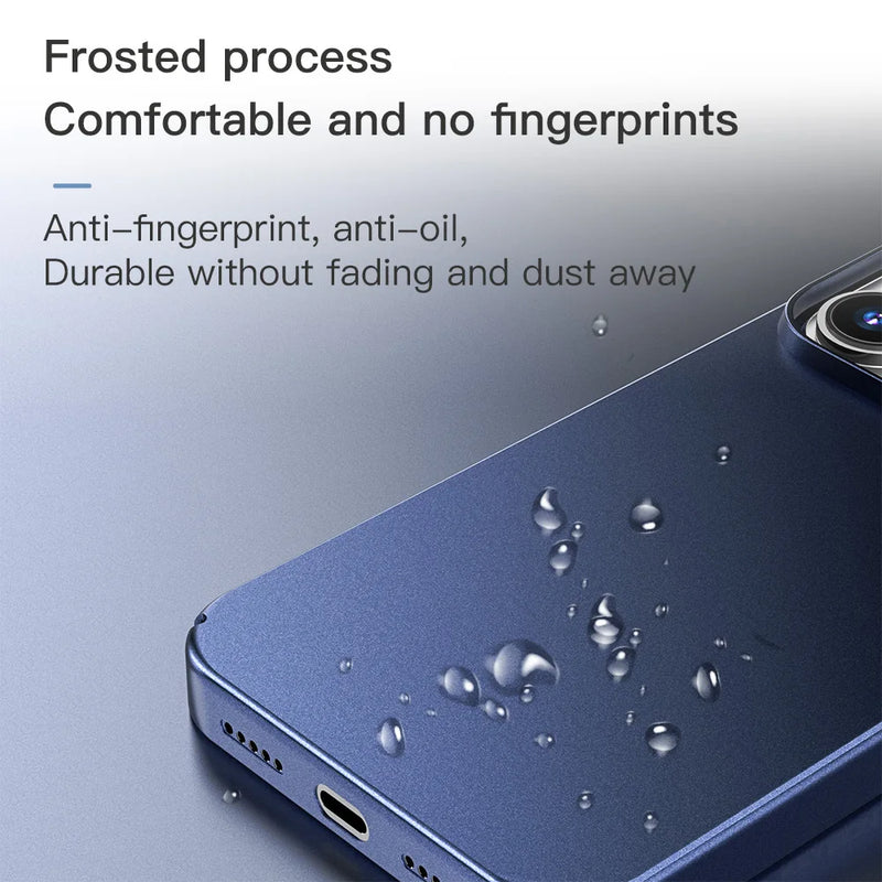 Moda Shockproof Matte iPhone Case