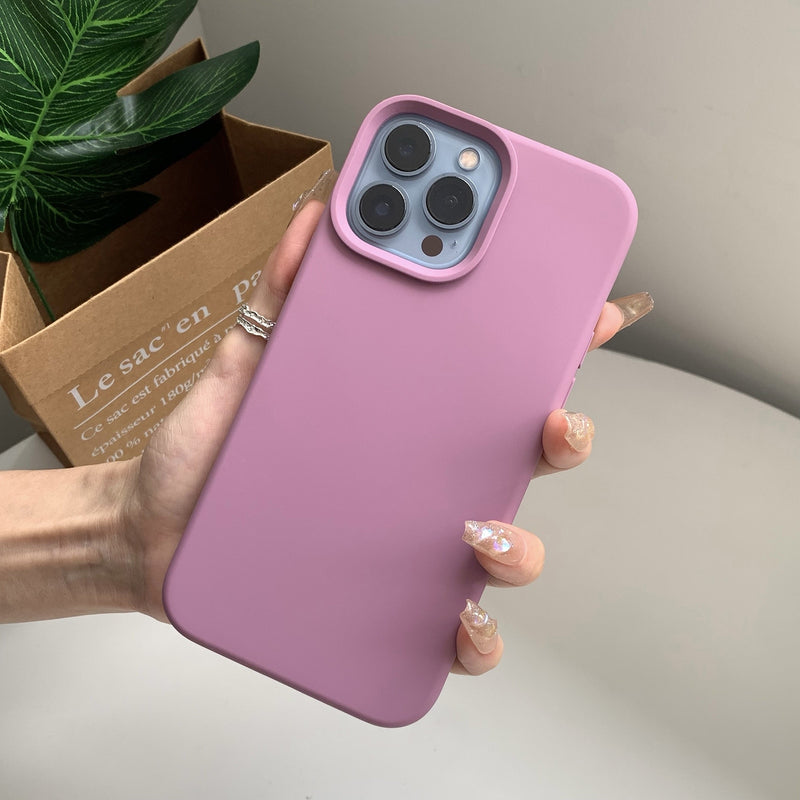 Liquid Silicone Matte iPhone Case