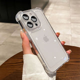 Ultra Luxury Shockproof Clear iPhone Case