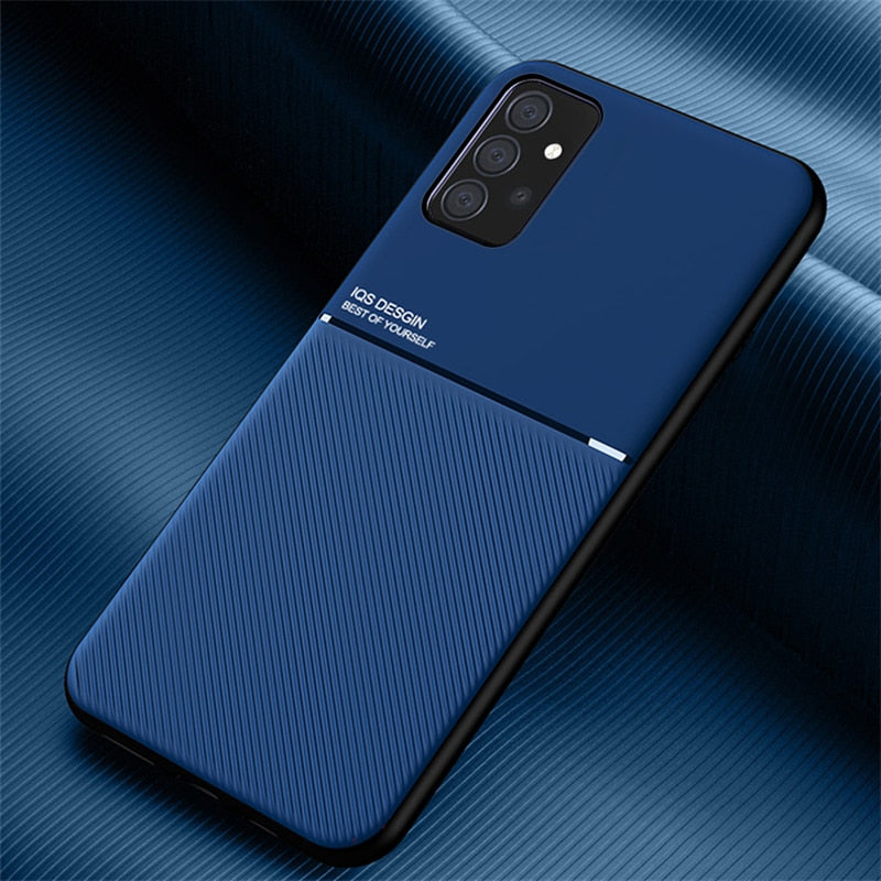 Leather Card Holder Samsung Galaxy Case - HoHo Cases Samsung Galaxy S10 / Blue
