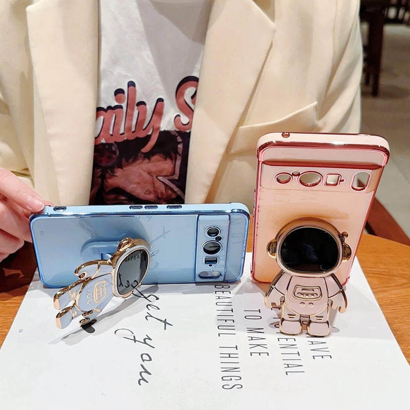 Cute Astronaut Fold Google Pixel Case