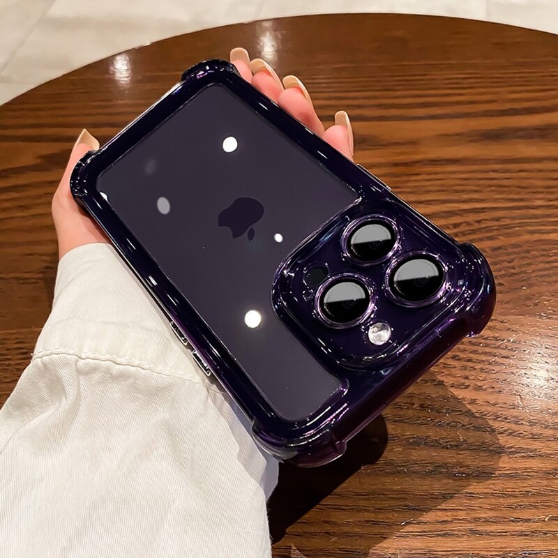 Ultra Luxury Shockproof Clear iPhone Case