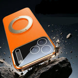 Luxury Plating Leather iPhone Case