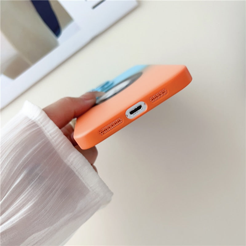 Colors Gradient MagSafe iPhone 15 Cases