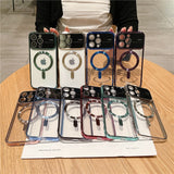 Plating Clear Magsafe iPhone Case