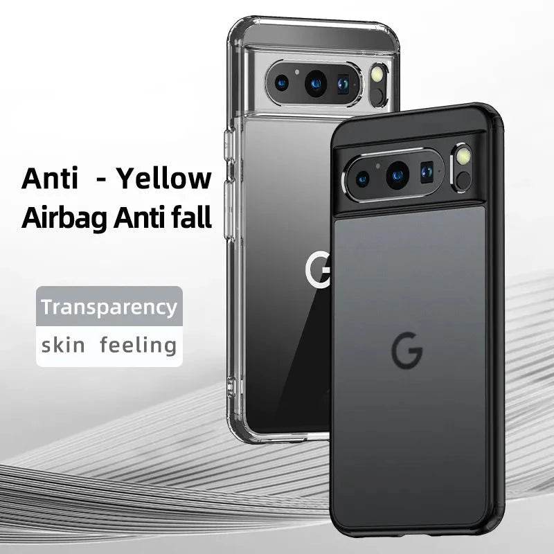 Anti-Scratch Translucent Frosted Armor Google Pixel Case