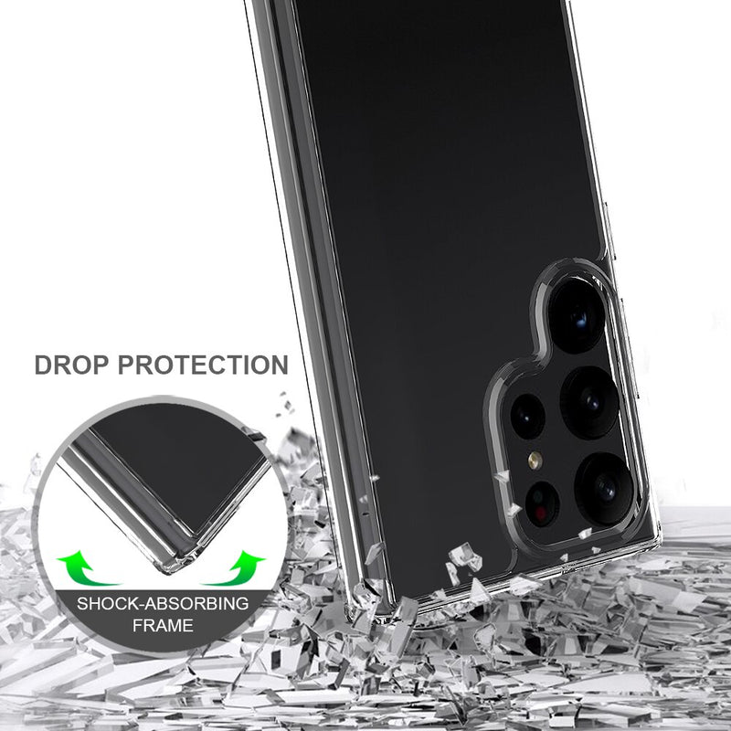 Clear Soft Edge Samsung Galaxy Acrylic Case - HoHo Cases