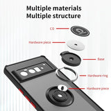 Magnetic Google Pixel Case with Ring Bracket Cover