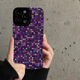 Fashion Purple Little Hearts iPhone Case - HoHo Cases