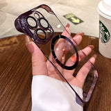 Luxury Plating Clear Frameless iPhone Case - HoHo Cases