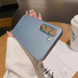 Luxury Plating Matte Armor Samsung Case - HoHo Cases Samsung Galaxy S23 / Sierra Blue