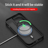 Luxury Clear Transparent Magsafe iPhone Case