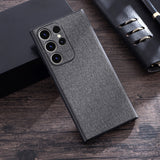 Premium Fabric Samsung Galaxy Case - HoHo Cases Samsung Galaxy S23 Ultra / grey