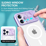 Luxury Transparent MagSafe iPhone Case with Camera Cover - HoHo Cases