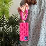 3D Weave Bracelet Soft Silicone iPhone Case