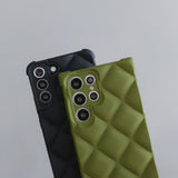 Silicone Soft Square Shockproof Samsung Case
