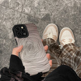 Fashion Fingerprint Pattern Shockproof iPhone Case - HoHo Cases