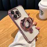 Luxury Plating Acrylic MagSafe iPhone Case