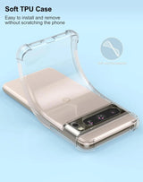 Shockproof Transparent Google Pixel Case