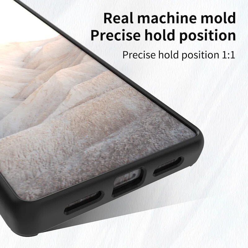 Magnetic Google Pixel Case with Ring Bracket Cover