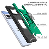Magnetic Armor Matte Google Pixel Case with Ring - HoHo Cases
