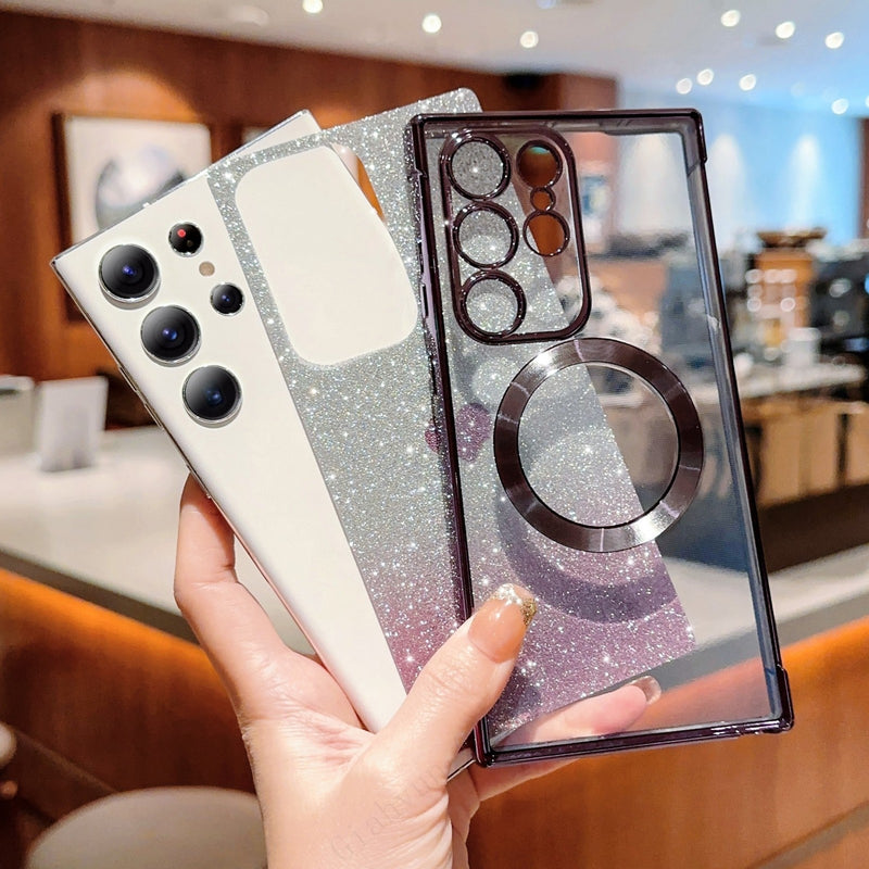 Luxury Heart Plating Samsung Galaxy Case - HoHo Cases