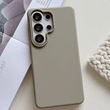Liquid Silicone Flocking Protective Samsung Case