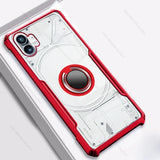 Shockproof Magnetic Holder Nothing Phone Case - HoHo Cases Nothing Phone 1 / red