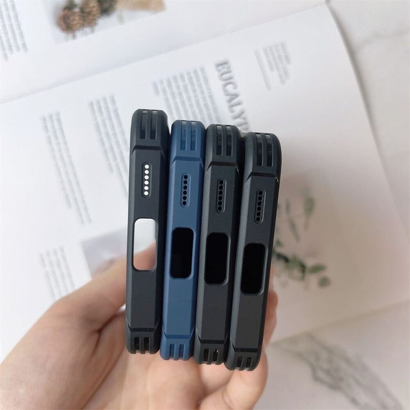 Leather Camera Protection MagSafe Samsung Case - HoHo Cases