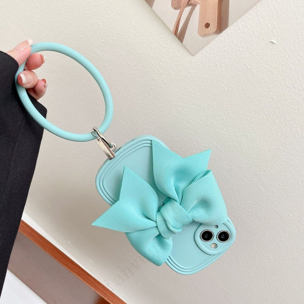 Bow Strap Bracelet Samsung Galaxy Case - HoHo Cases Samsung Galaxy S20 / Blue