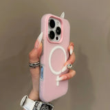 Luxury Candy Color MagSafe Matte iPhone Case