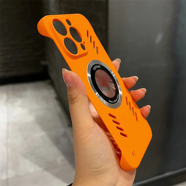 Ultra Thin Frameless Heat Dissipation iPhone Case