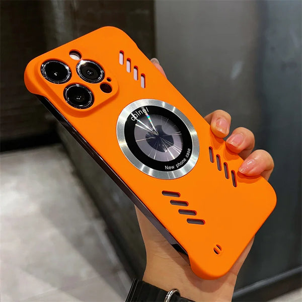 Ultra Thin Frameless Heat Dissipation iPhone Case