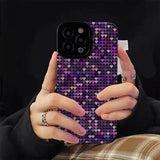 Fashion Purple Little Hearts iPhone Case - HoHo Cases