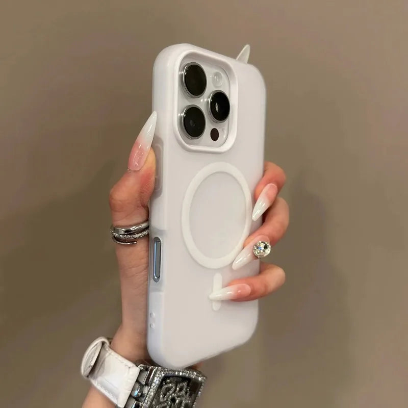 Luxury Candy Color MagSafe Matte iPhone Case