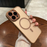 Gold Slim Matte iPhone Case