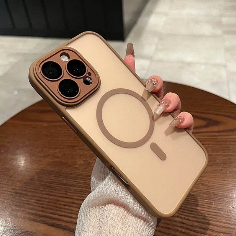 Gold Slim Matte iPhone Case