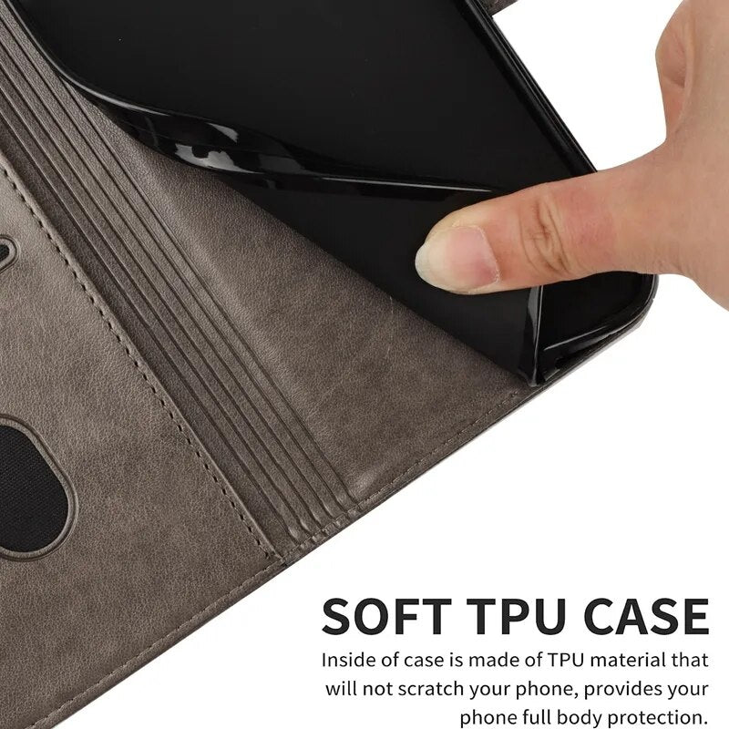 Wallet Sunflower Anti Drop Google Pixel Case