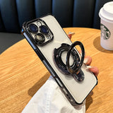 Luxury Plating Acrylic MagSafe iPhone Case