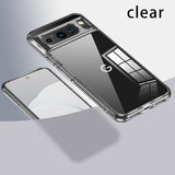 Clear Matte Armor Shockproof Google Pixel Case - HoHo Cases For Google Pixel 7 / Clear