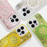 Glitter Liquid Quicksand Magsafe iPhone Case