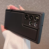 Air Cushion Silicone Shockproof Samsung Case - HoHo Cases Samsung Galaxy S23 / Black