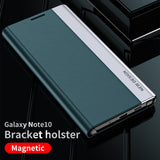 Plating Leather Magnetic Flip Samsung Galaxy Case - HoHo Cases