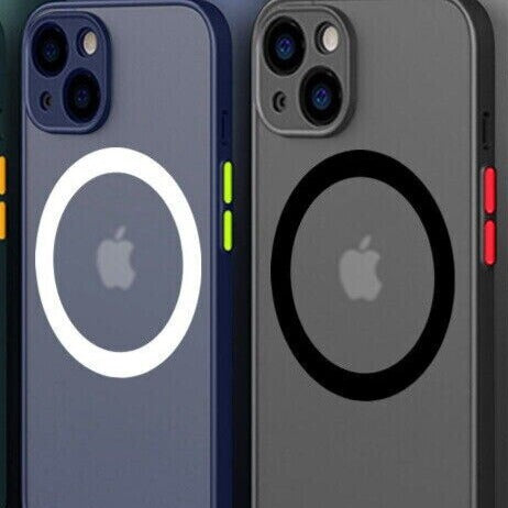 Luxury Magnetic Shockproof Matte iPhone Case