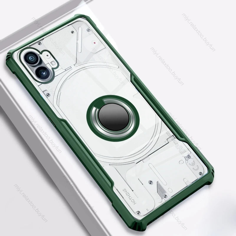 Shockproof Magnetic Holder Nothing Phone Case - HoHo Cases Nothing Phone 1 / green
